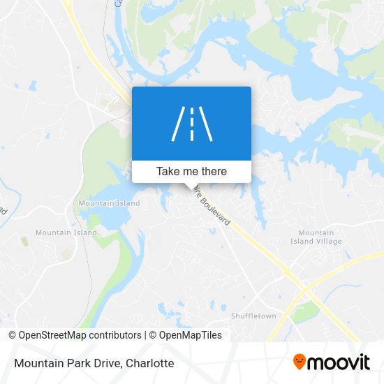 Mountain Park Drive map