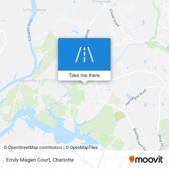 Mapa de Emily Magen Court
