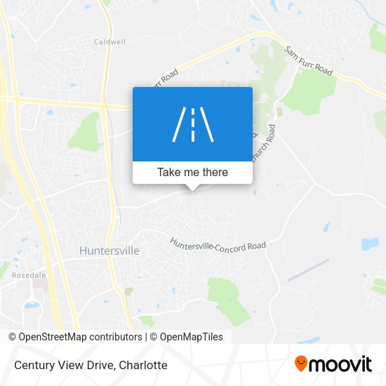 Mapa de Century View Drive