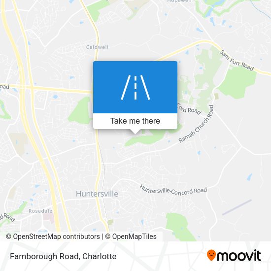 Farnborough Road map
