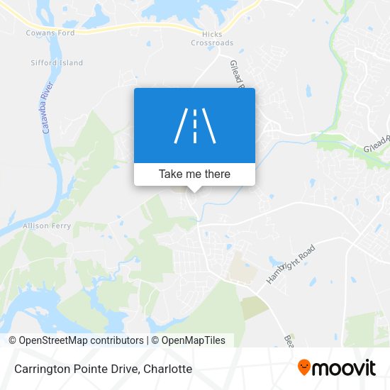 Mapa de Carrington Pointe Drive