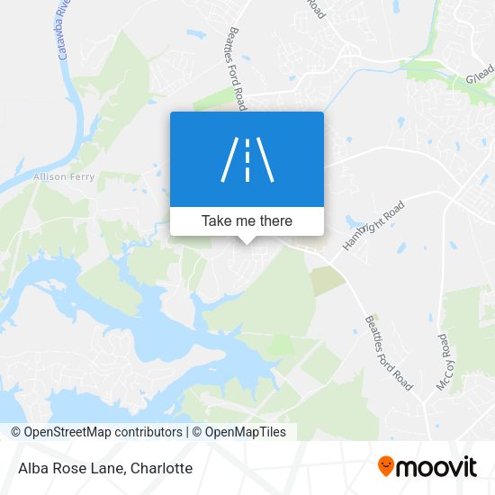 Mapa de Alba Rose Lane