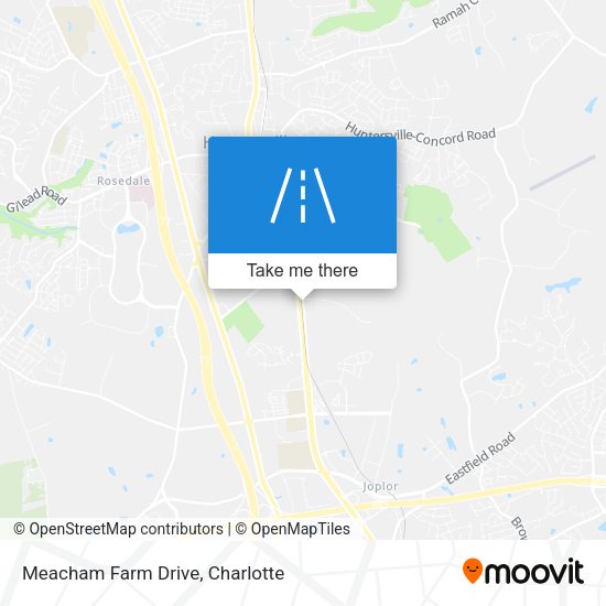 Mapa de Meacham Farm Drive