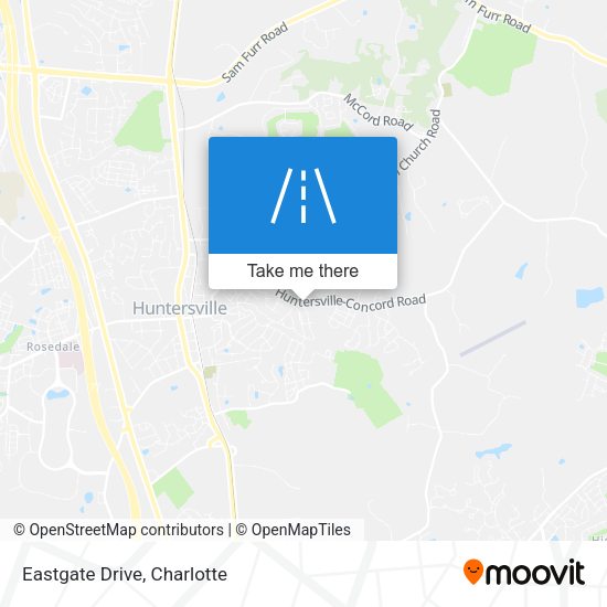 Mapa de Eastgate Drive
