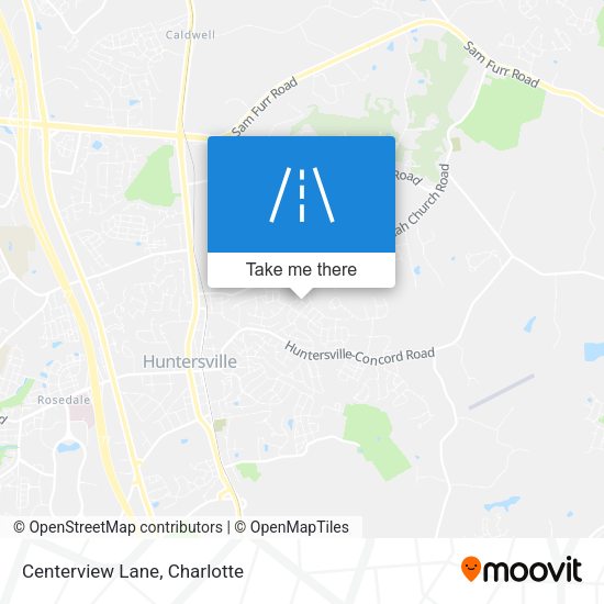 Mapa de Centerview Lane