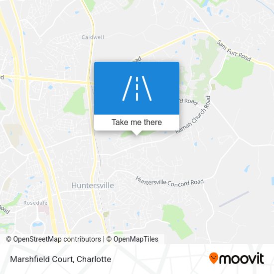 Marshfield Court map