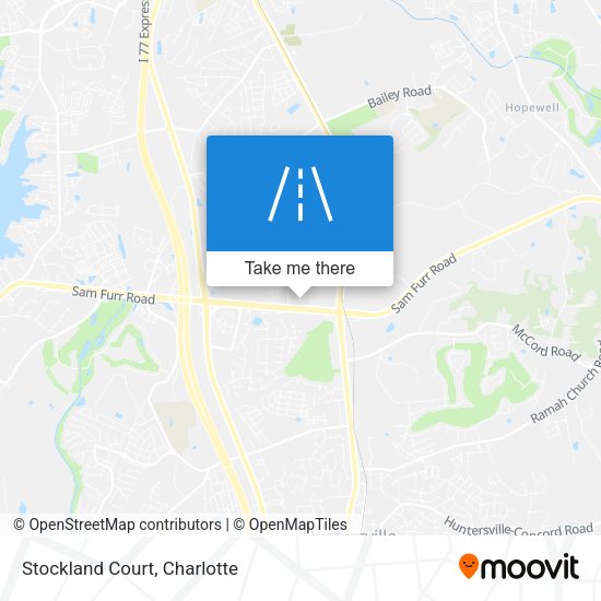 Mapa de Stockland Court