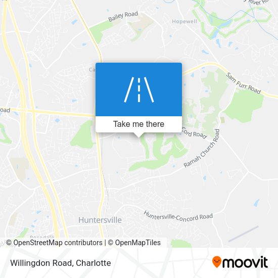 Mapa de Willingdon Road