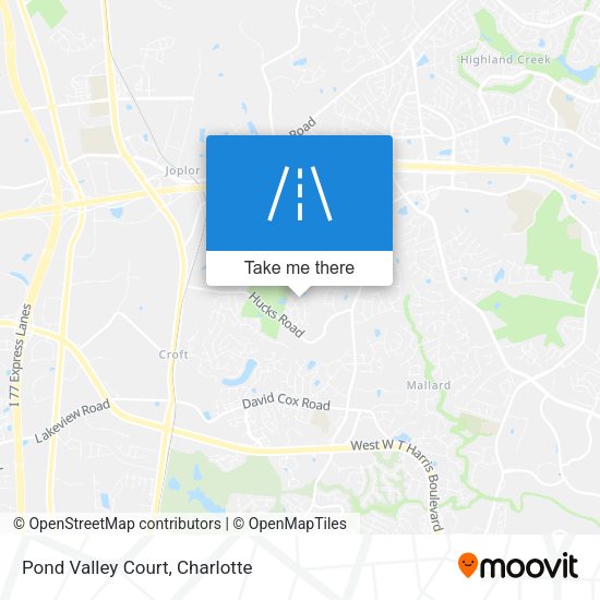 Mapa de Pond Valley Court