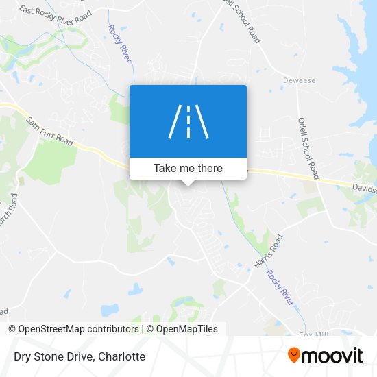 Dry Stone Drive map