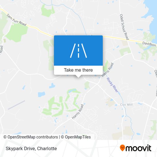 Mapa de Skypark Drive