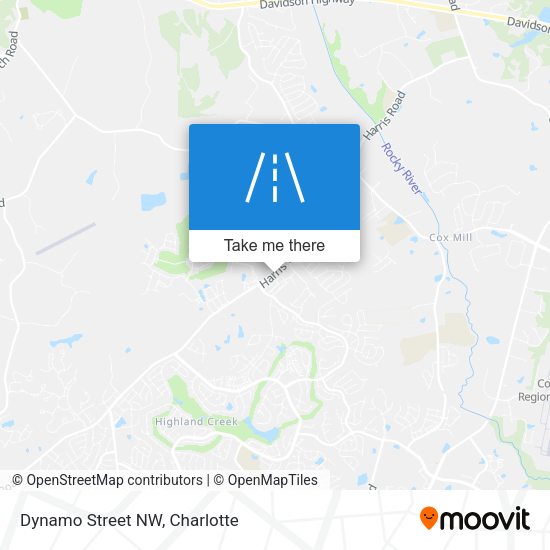 Dynamo Street NW map