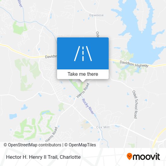 Hector H. Henry II Trail map