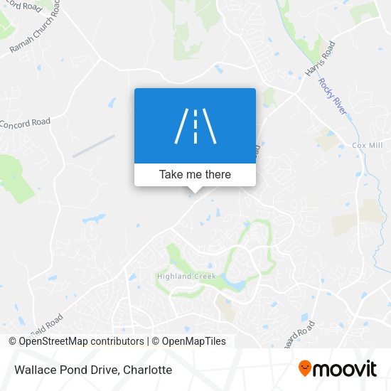 Mapa de Wallace Pond Drive