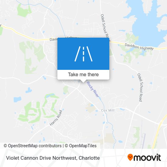 Mapa de Violet Cannon Drive Northwest