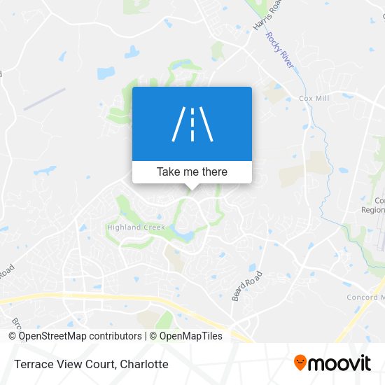 Terrace View Court map