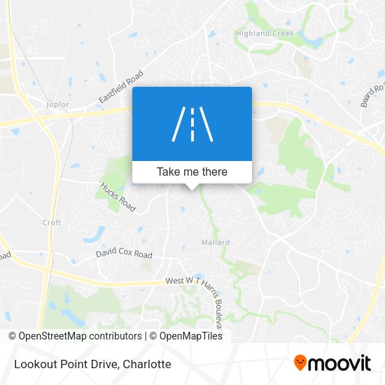 Mapa de Lookout Point Drive