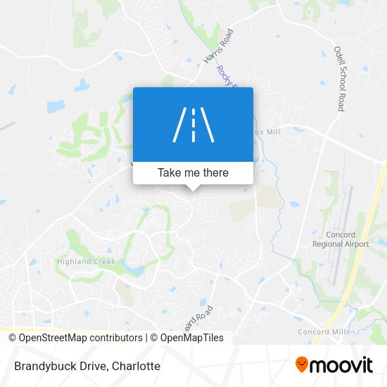 Mapa de Brandybuck Drive
