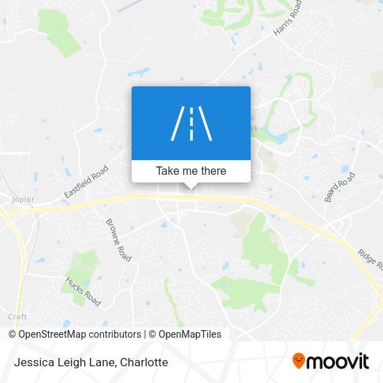 Jessica Leigh Lane map