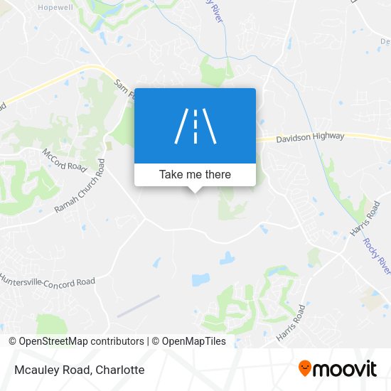 Mapa de Mcauley Road