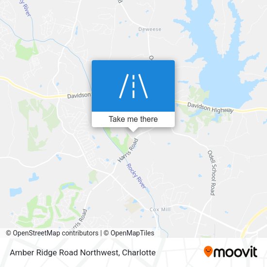 Mapa de Amber Ridge Road Northwest