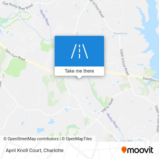 April Knoll Court map