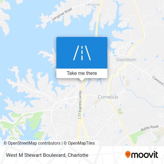 Mapa de West M Stewart Boulevard