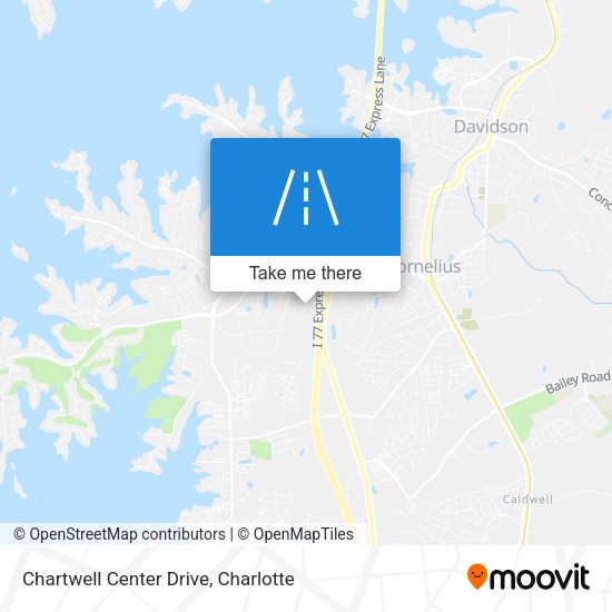 Mapa de Chartwell Center Drive
