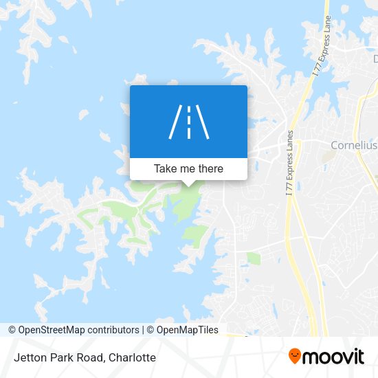 Mapa de Jetton Park Road
