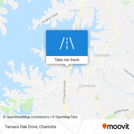 Mapa de Tamara Oak Drive
