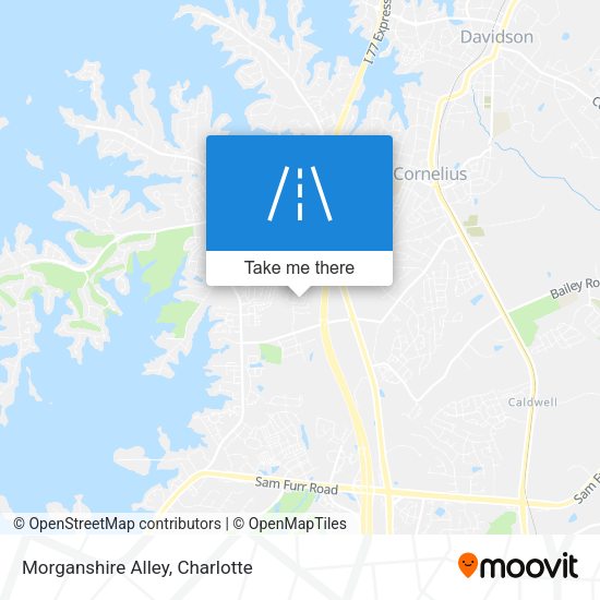 Mapa de Morganshire Alley