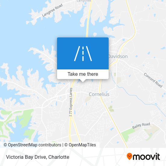 Mapa de Victoria Bay Drive