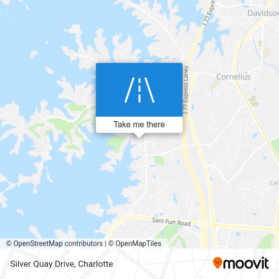 Mapa de Silver Quay Drive