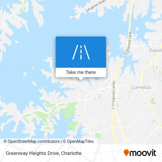 Greenway Heights Drive map