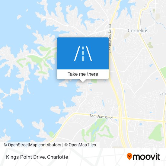 Kings Point Drive map