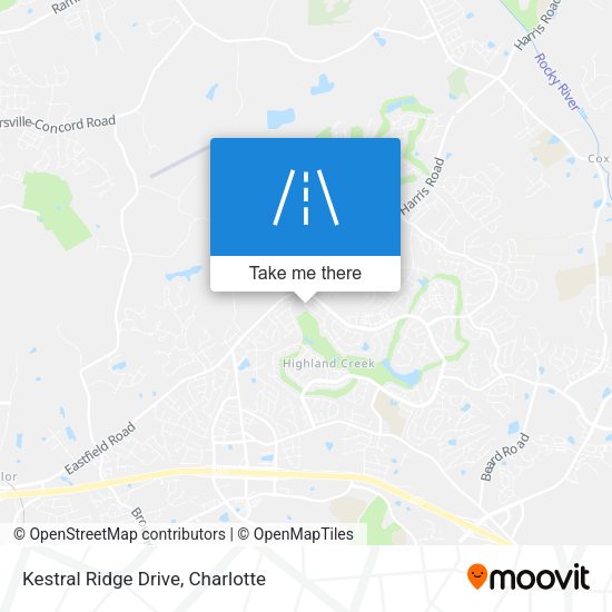 Kestral Ridge Drive map