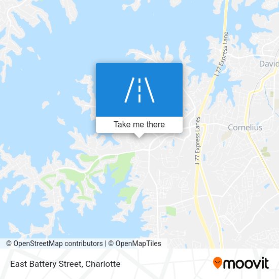 East Battery Street map