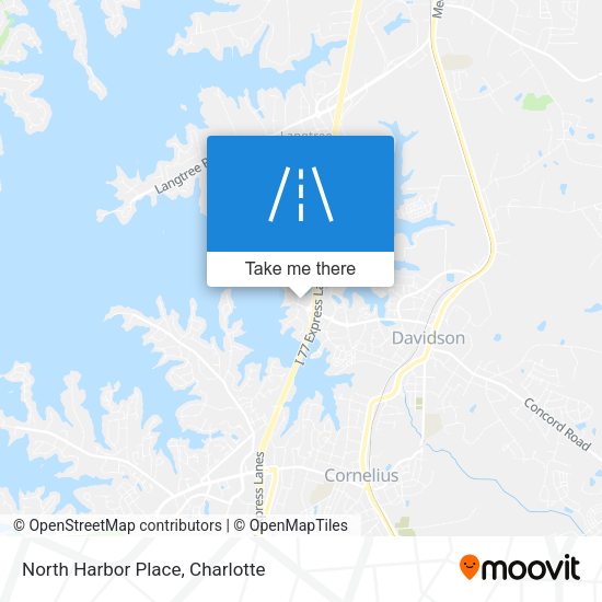 Mapa de North Harbor Place