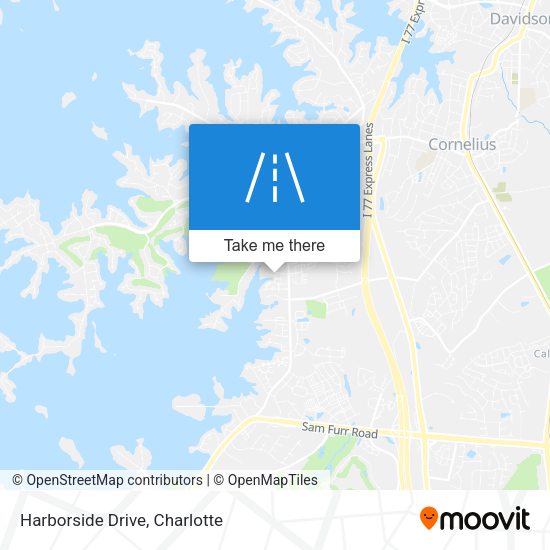 Mapa de Harborside Drive