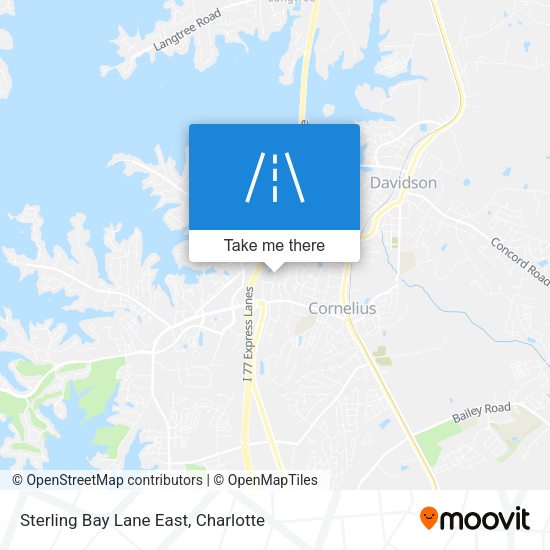 Sterling Bay Lane East map