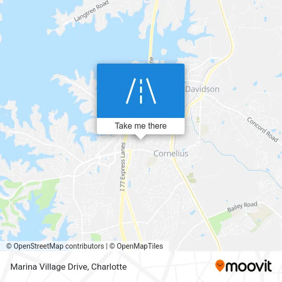 Marina Village Drive map