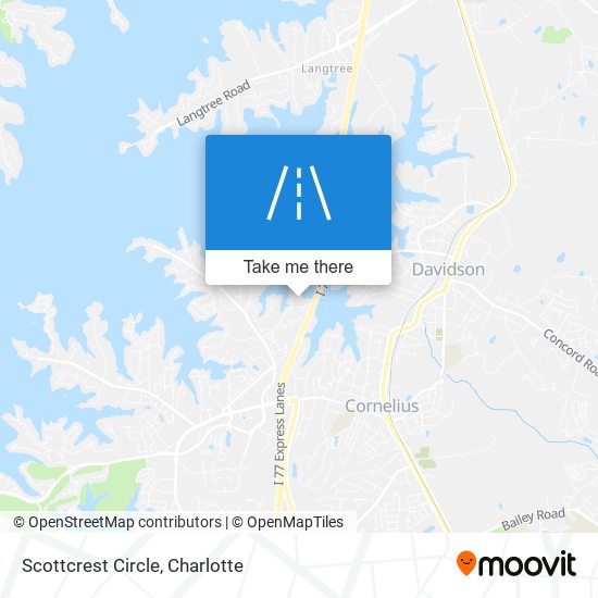 Mapa de Scottcrest Circle