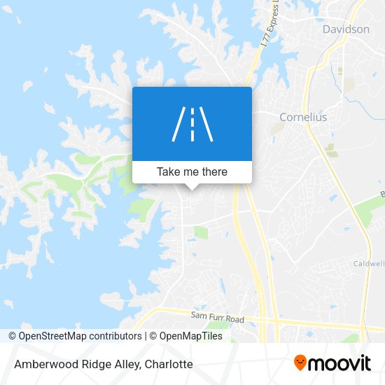 Amberwood Ridge Alley map