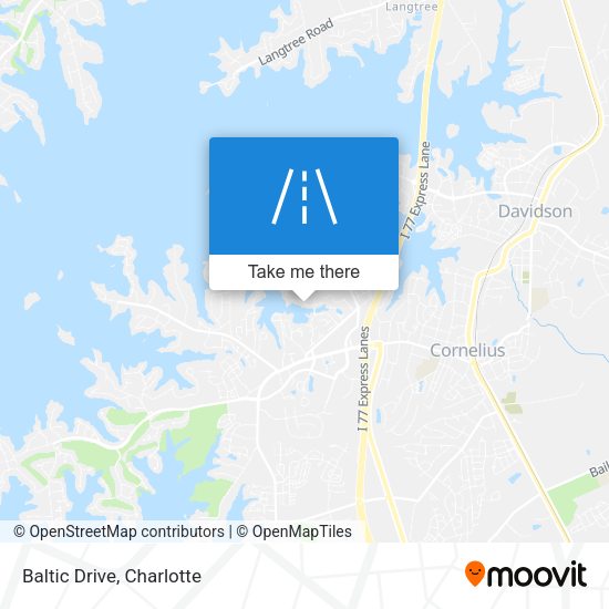 Mapa de Baltic Drive