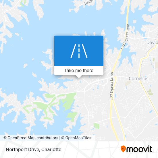 Mapa de Northport Drive