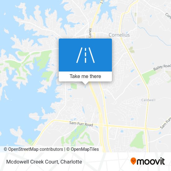 Mcdowell Creek Court map