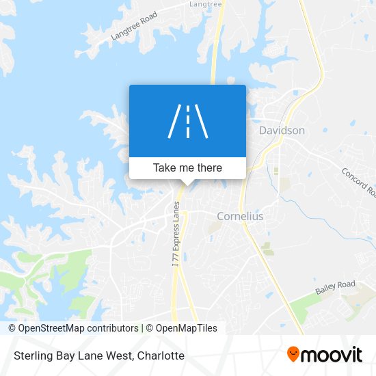 Sterling Bay Lane West map
