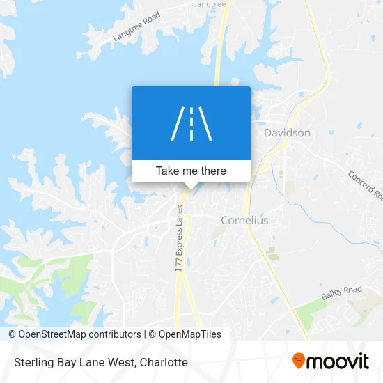 Sterling Bay Lane West map