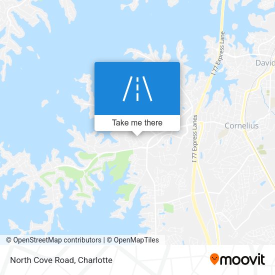 Mapa de North Cove Road