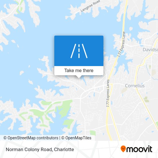 Norman Colony Road map